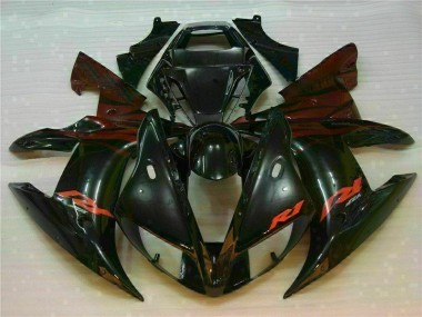 Carénage ABS Yamaha R1 2002-2003 - Noir Bon Marché