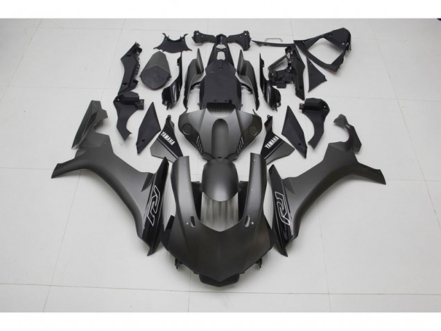 Carénage Yamaha R1 2015-2019 - Noir Blanc Décalque Bon Marché